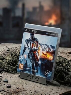 EA Battlefield 4 (PS3) Video Game - Blue Case